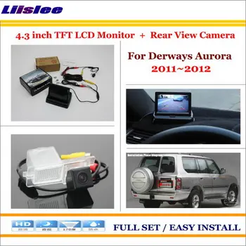 

Liislee For Derways Aurora 2011~2012 Car Parking Camera + 4.3" LCD Monitor NTSC PAL = 2 in 1 Parking Rearview System