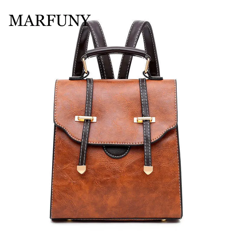 

Fashion Women Backpack High Quality Youth Leather Backpacks for Teenage Girls Female School Shoulder Bag Bagpack mochila