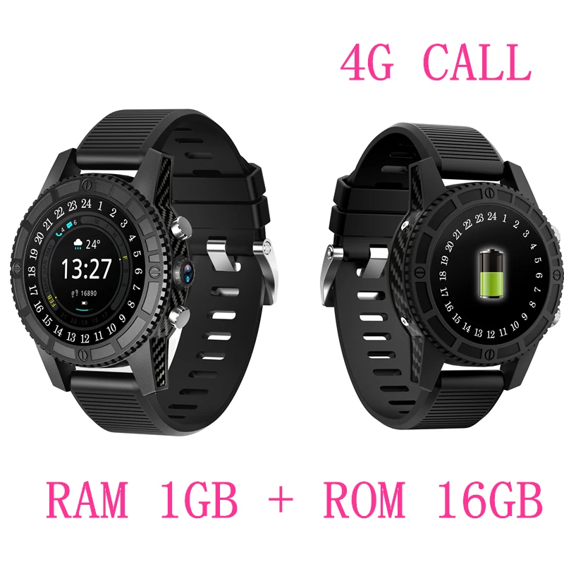 2018 I7 PK LEM7 4G Smart Watch Android 7.0 With Sim 2MP Camera GPS WIFI MTK6737 1GB 16GB Smartwatch Phone Men Wearable Devices