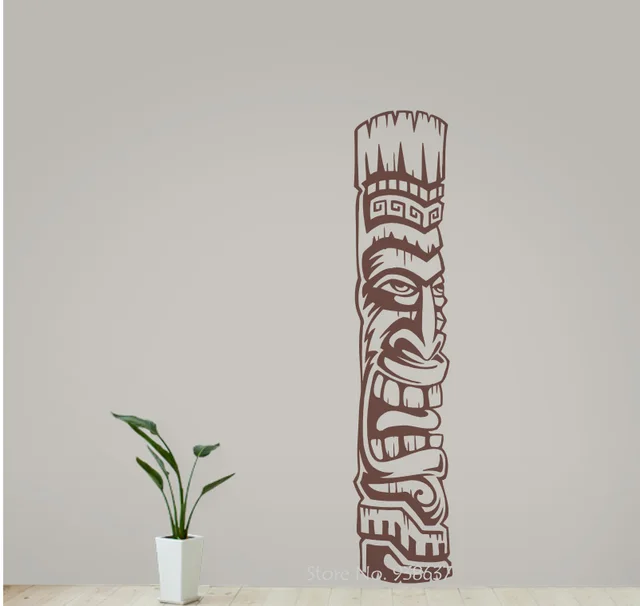 Online Tiki Wall Decals New Arrival Vinyl Totem Stickers Home Za626