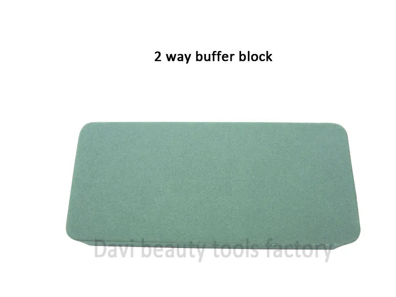 

FREE SHIPPING 1000pcs/lot New style sponge 2 way nail file buffer block for Nail Art with buffer polish
