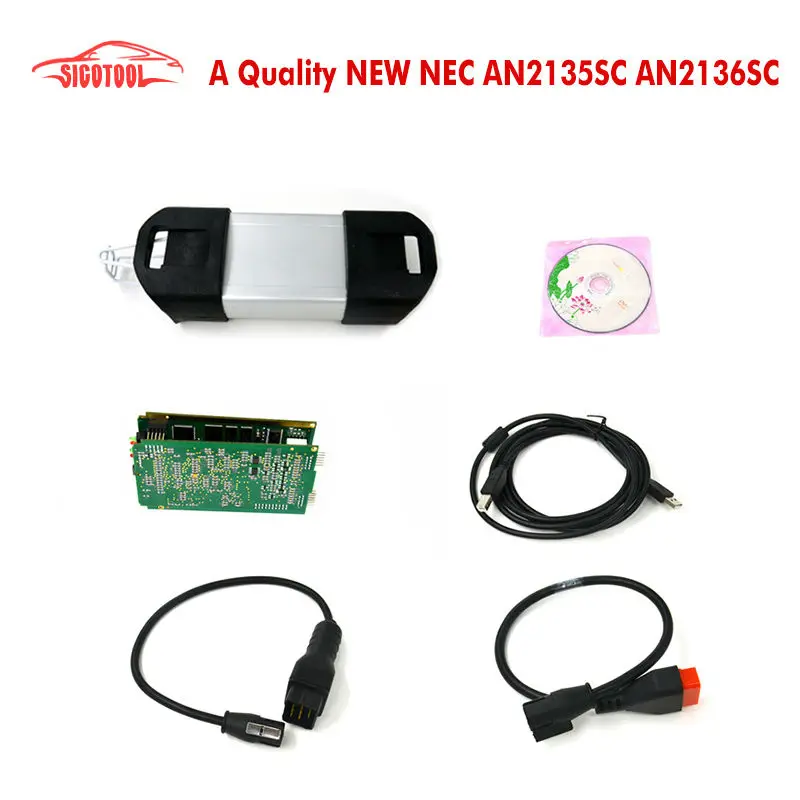Top-Rated newest V160 Multi-languages auto diagnostic interface CYPRESS AN2135SC/2136SC Chip Renault Can Clip with full chip