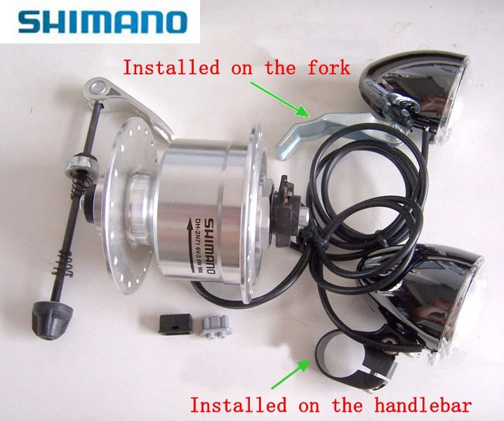 shimano generator hub
