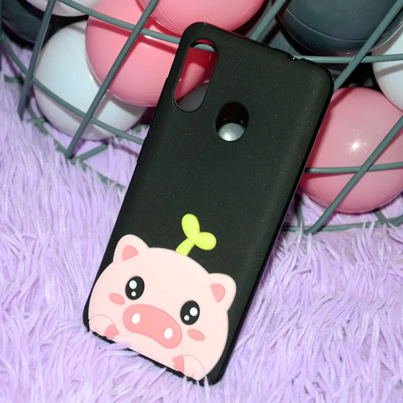 

Cute Cartoon 3D soft silicon Phone Cover Case For Lenovo K9 Note Z6 Lite Pro