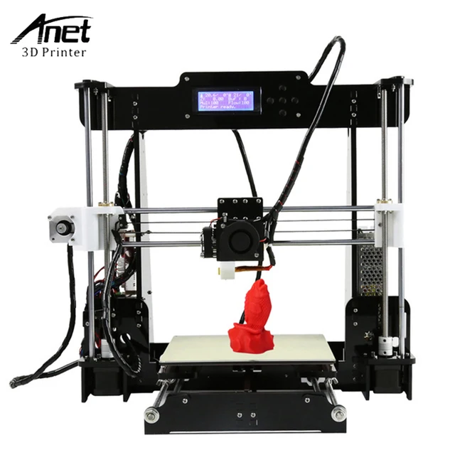 Cheap Anet A8 i3 Impresora 3D Printer High Precision Imprimante 3D Machine DIY Kit With Optional Auto Leveling Version Free Filament Cheap Anet A8 i3 Impresora 3D Printer High Precision Imprimante 3D Machine DIY Kit With Optional Auto Leveling Version Free Filament