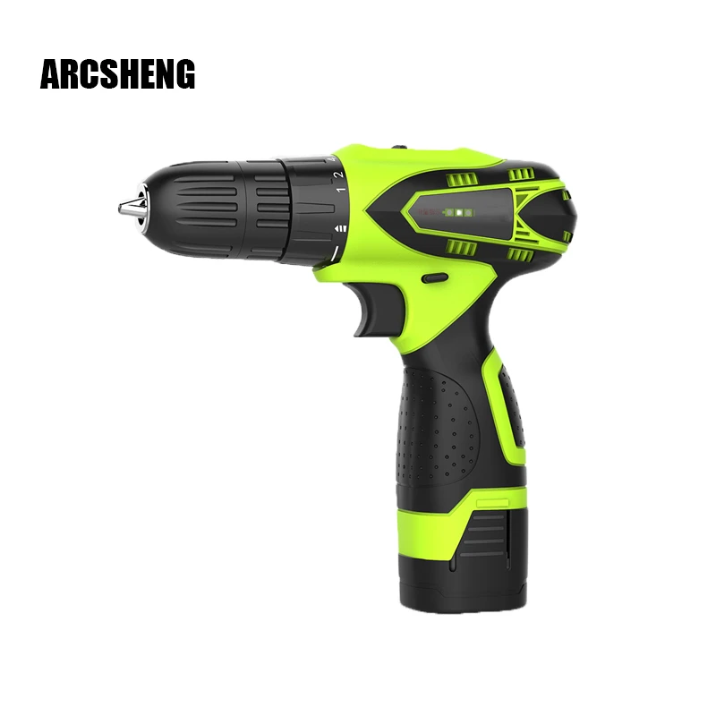 12V Electric Screwdriver Lithium Battery Rechargeable Drill Screwdriver Cordless Multi-Function Electric Drill Power Tools