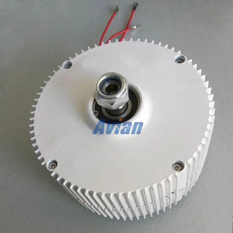 

400W Permanent Magnet Generator 600RPM 12V 24V AC Alternator for Vertical or Horizontal Wind Generator