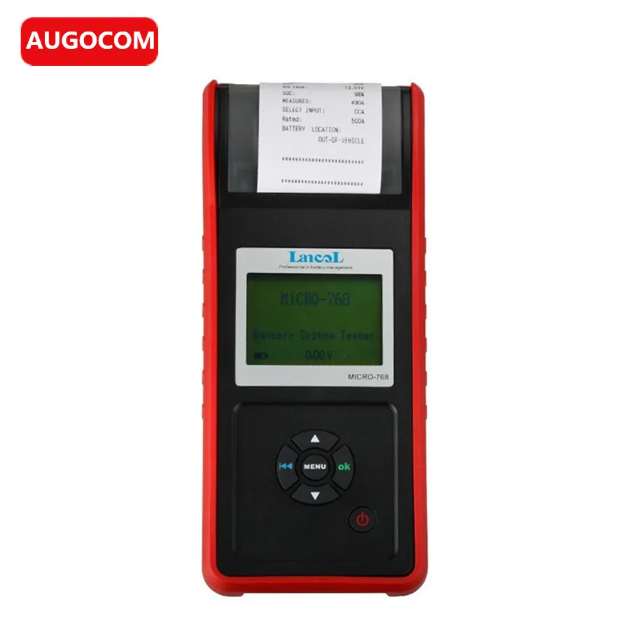 AUGOCOM MICRO 768 тестер заряда батареи проводимости для автомобильной