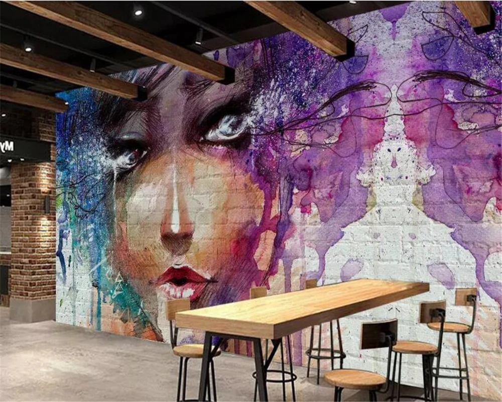 

beibehang papel de pared Wallpaper family art deco beauty photo wallpaper bedroom landscape oil painting wallpaper for kids room