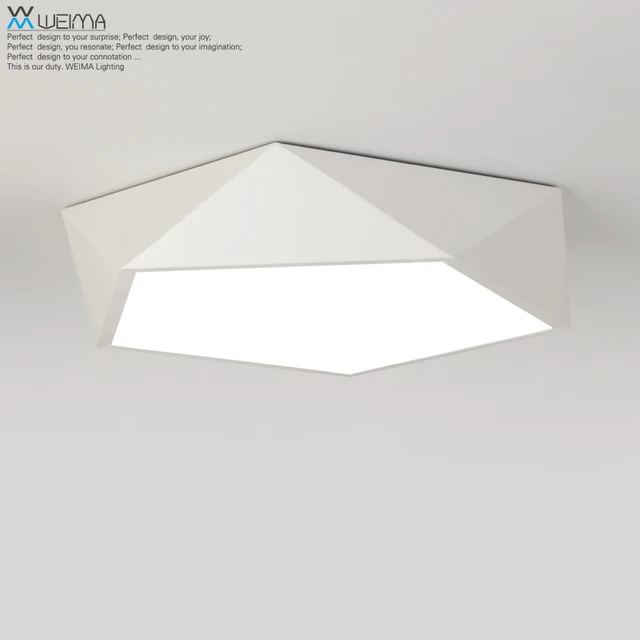 Vemma led techo decorado con geométrica simple moderna escandinava personalidad creativa ikea salón comedor dormitorio lámparas.jpg 640x640.jpg Lamparas techo ikea