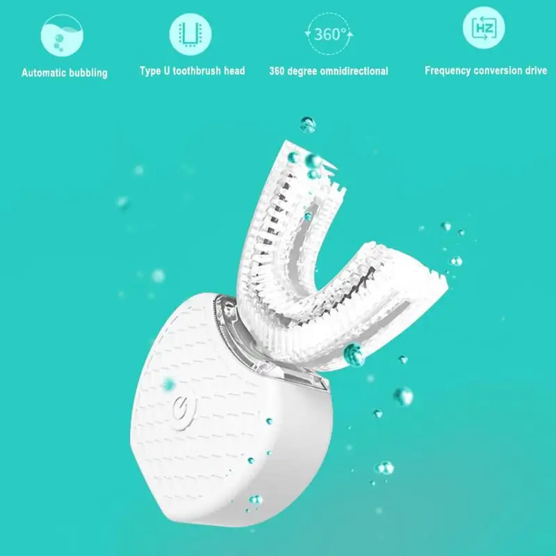 

Automatic Electric Toothbrush Oral Hygiene Ultrasonic Toothbrush USB Connected Oral Cleaning Tooth Brush Whitening Hand-free
