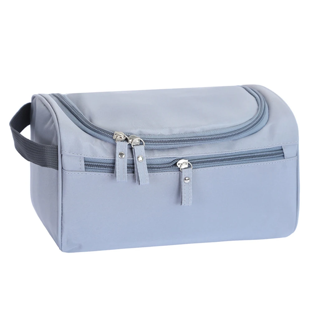 

Travel Makeup Bag Cosmetic Hanging Large Capacity Splash Proof Outdoor Portable Tote Zipper Oxford Cloth Storage Organizer