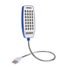 4 Colors Flexible Bright Cute Mini Portable 28 LED USB Light Computer Lamp Reading Lamp USB Gadgets For Notebook PC Computer