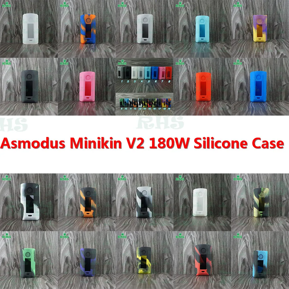 5 шт. защиты силиконовый чехол для asmodus minikin 2 180 Вт Сенсорный экран V2 электронной