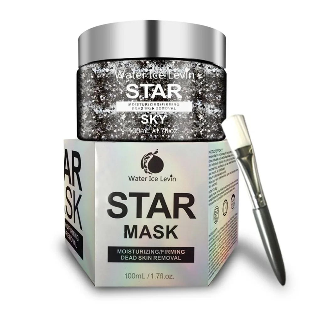STAR MASK Glitter Gold Peel off Black Face Mask From Black Dots Blackhead Remover Korean Facial Masks Face Skin Care STAR MASK Glitter Gold Peel off Black Face Mask From Black Dots Blackhead Remover Korean Facial Masks Face Skin Care