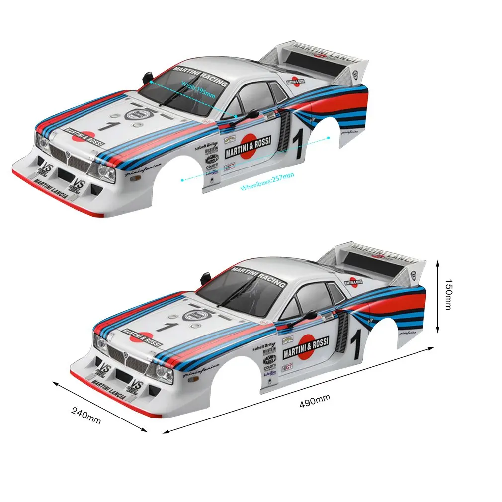 Killerbody Lancia Beta Montecarlo(1981LM& 1979 Giro d'Italia) RC автомобильный корпус корпуса рамка Комплект для 1/10 электромобиля diy запчасти