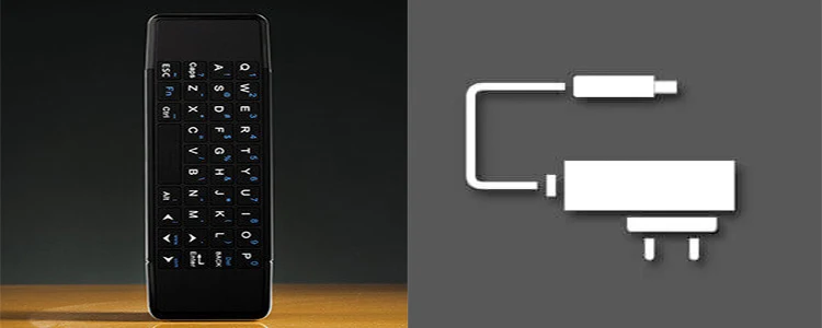full keyboard and built in battery
