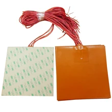 200X200 мм 110 В 200 Вт силиконовый резиновый Нагреватель Коврик с цифровым регулятором температуры