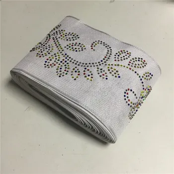 

2019 African Aso Oke Headtie With Stones Ladies For Bridal And Party 1piece/bag ASO-EBI gele 9.4 yard long LP30