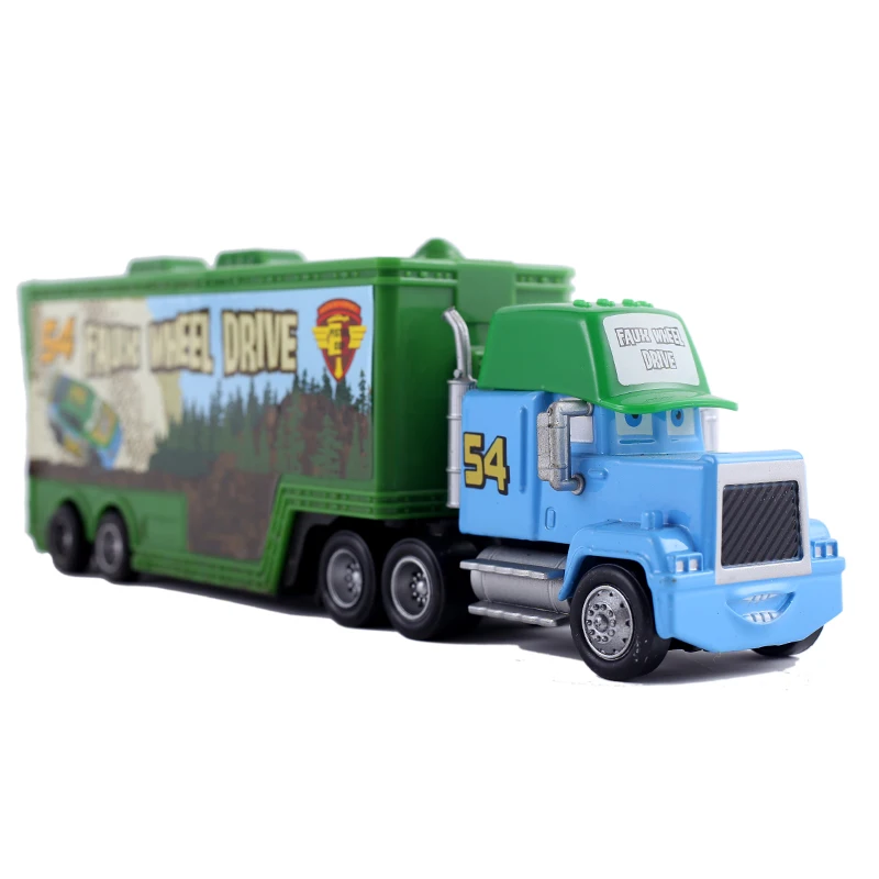 Машинки 2 disney Pixar тачки 3 игрушки Lightning McQueen Mack Uncle Truck Jackson Storm Mater 1:55 литая металлическая машина Mode Toy