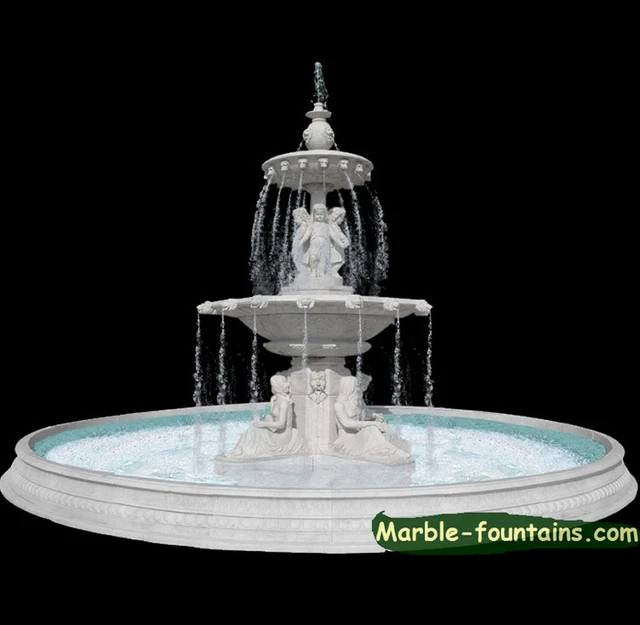 antique stone fountains for sale greek sculpture white marble 21 ft