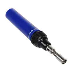 Синяя Ручка Форма беспроводной бутан Многоцелевой Газовый паяльник Утюг Инструмент