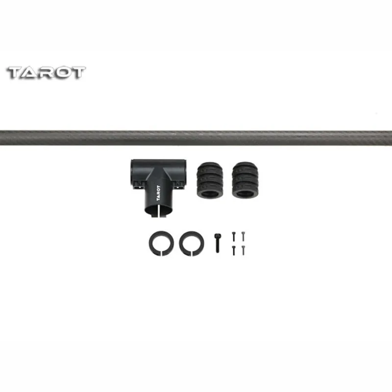 

Tarot-RC T Shape Collar Mount 25mm Shock Absorber /Quick Release Landing Gear Skid Tripod Carbon Fiber Bottom Tube Set TL96041