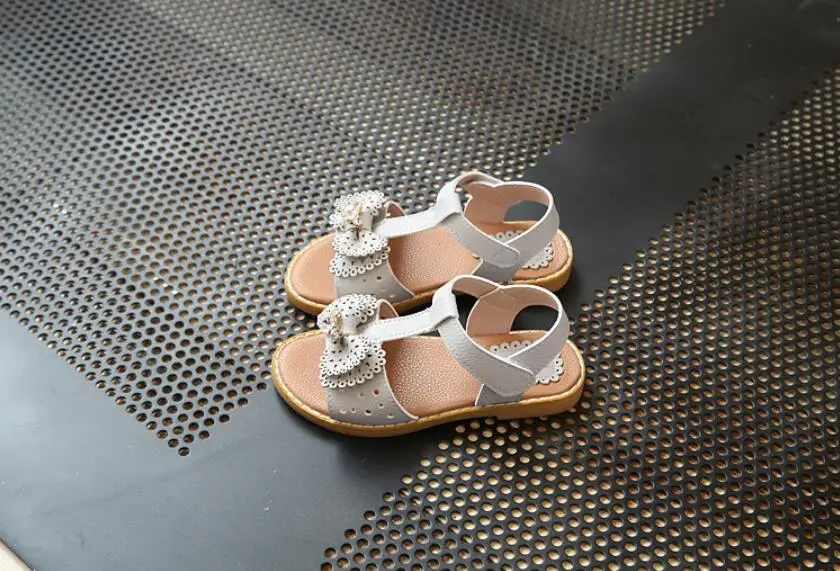 Children's bow sandals-14