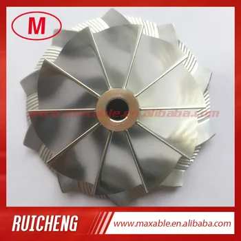 

GT28 49.70/67.40mm 10+0 blades turbocharger billet/milling/aluminum 2618 compressor wheel