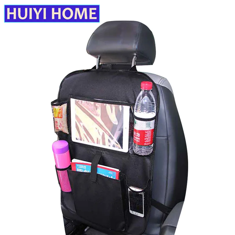 

Car Seat Bag Multi-function Tablet PC Water Bottle Storage Bags Snack Book Storage Car Seat Back Sundries Storage Racks EGO001