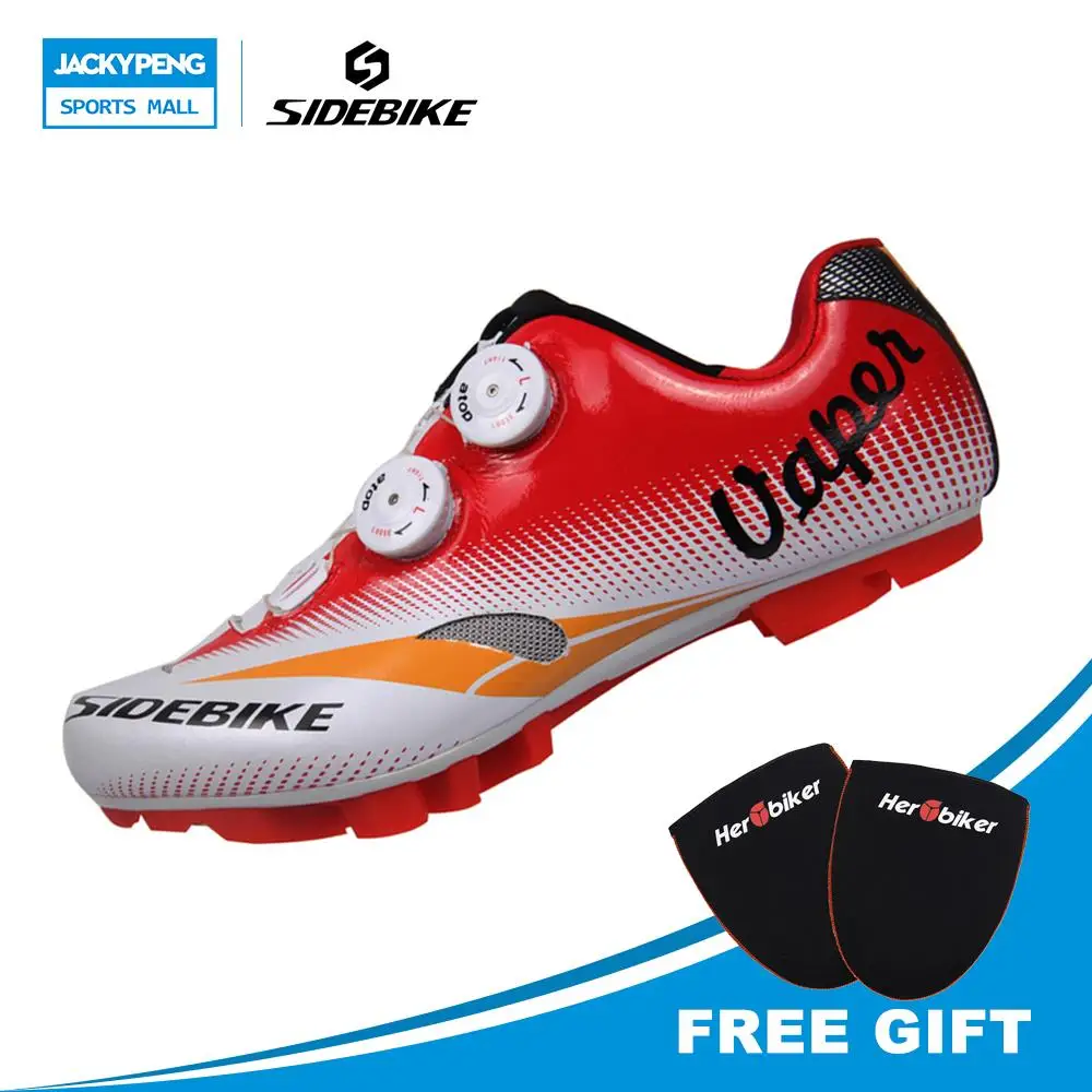 

SIDEBIKE Mountain Bike Self-locking Shoes Ride Bicycle Shoes Professional Athlet Bicycle Sports Lightweight MTB Cycling Shoes