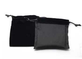 

B Drawstring Bag Small Velevt Jewellery Drawstring Pouch Bag 8x10cm