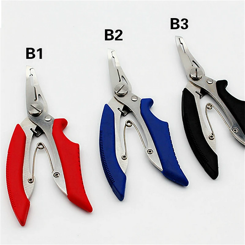 

Multi-function fishing pliers Stainless steel line road and cutters Strong horse line cut the hook lifter unhooking device