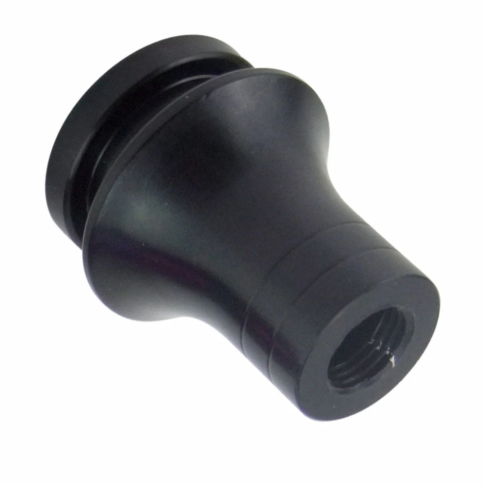 Aluminum Polished  Knob Boot Retainer for Gear er Lever Auto Replacement Parts 12mmX1.25mm Black