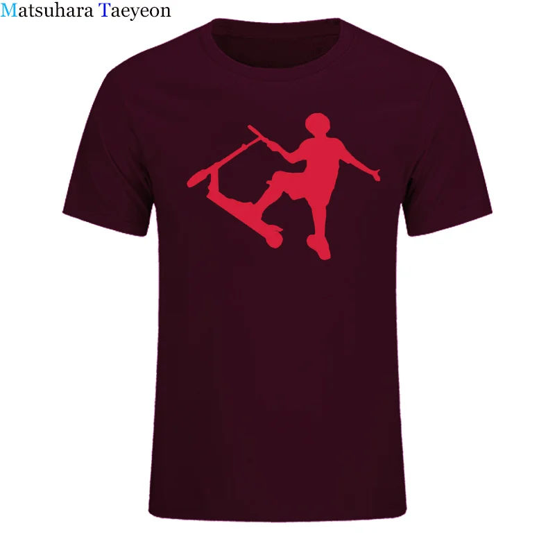 Мужские футболки скутер каскадера забавные хлопковые футболки короткий рукав размера плюс футболка для Для мужчин футболки, одежда - Цвет: 16