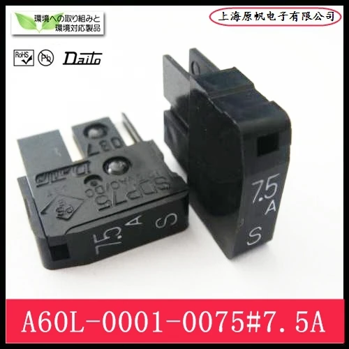 

[SA]New original fuse FANUC FANUC A60L-0001-0075 # 7.5A fuse--20PCS/LOT