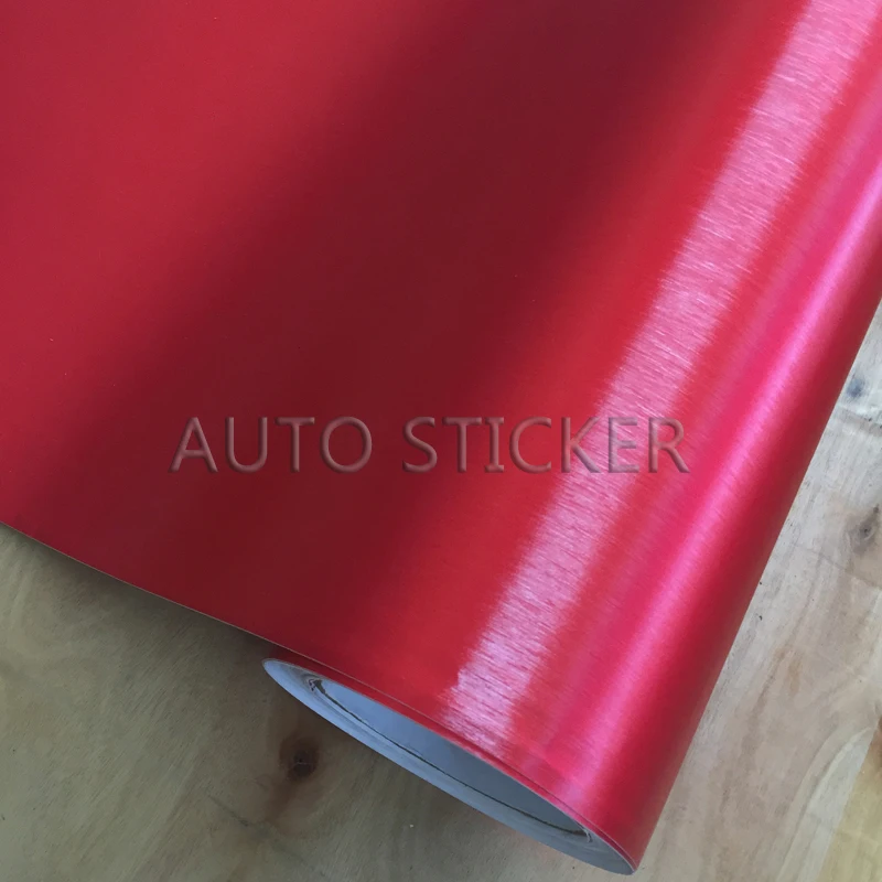 10/20 Вт 30 Вт/40/50X152CM красный металлик матовый хром винил металлический Виниловая