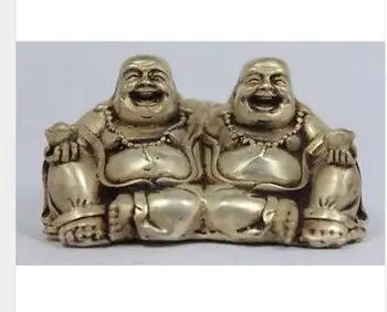 

Chinese Old White Copper Handwork Buddha Statue Tibetan Silver decoration brass outlets