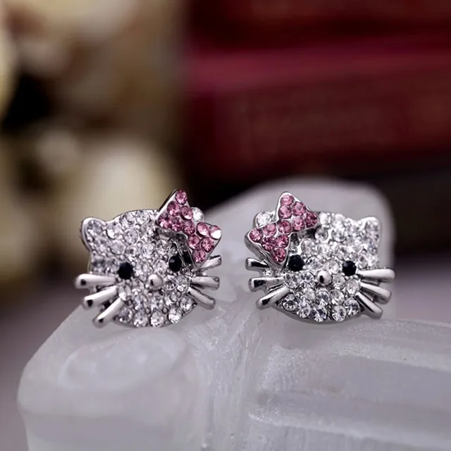 2018 new Cute Cat Design Rings Fashion Jewelry Girl Lovely Cute Cat Rhinestone F 2018 new Cute Cat Design Rings Fashion Jewelry Girl Lovely Cute Cat Rhinestone F