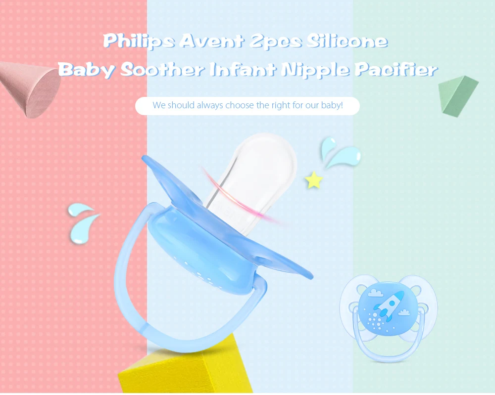 Philips Avent 2 шт. силиконовые соску Младенческая малышей кормления Ортодонтическая Соска Arc Форма с ручкой силиконовые PP соску