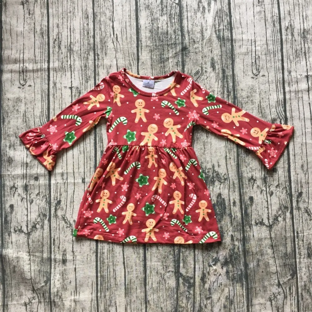 Toddler Boy 4T 5T Gingerbread Man Cotton Clip On Bow Tie