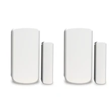 2 x Wolf-Guard беспроводной контактный дверной и оконный магнитный датчик детектор для домашней сигнализации системы безопасности 433 МГц MC-06A 2 шт./партия