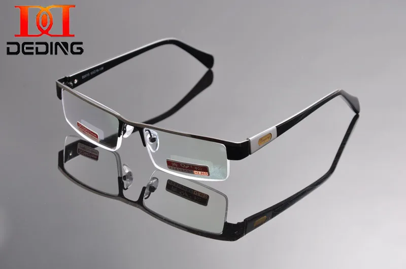 DEDING Metal Frame Half eye Style Reading Glasses Readers Rectangle