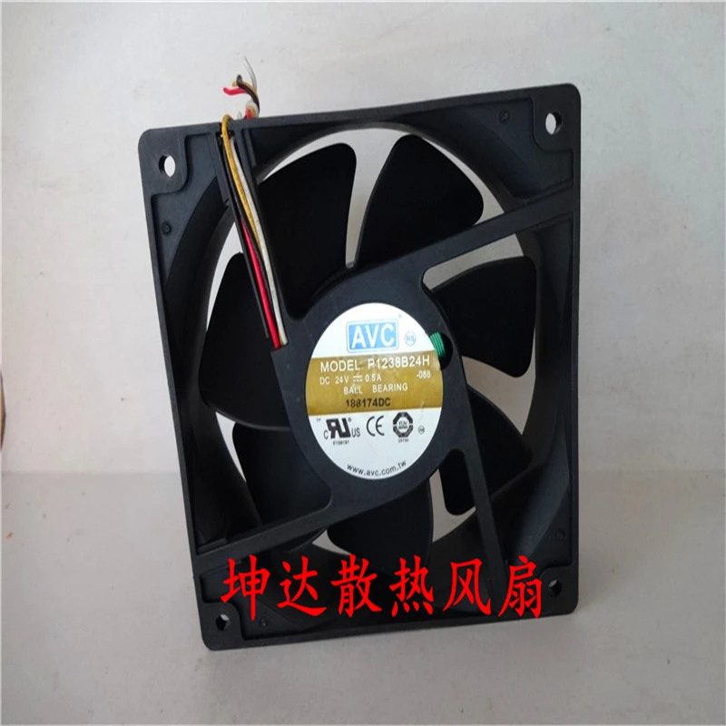 ANS все новые Semi CO P1238B24H Бесплатная доставка Для 12038 12 см промышленный вентилятор 24