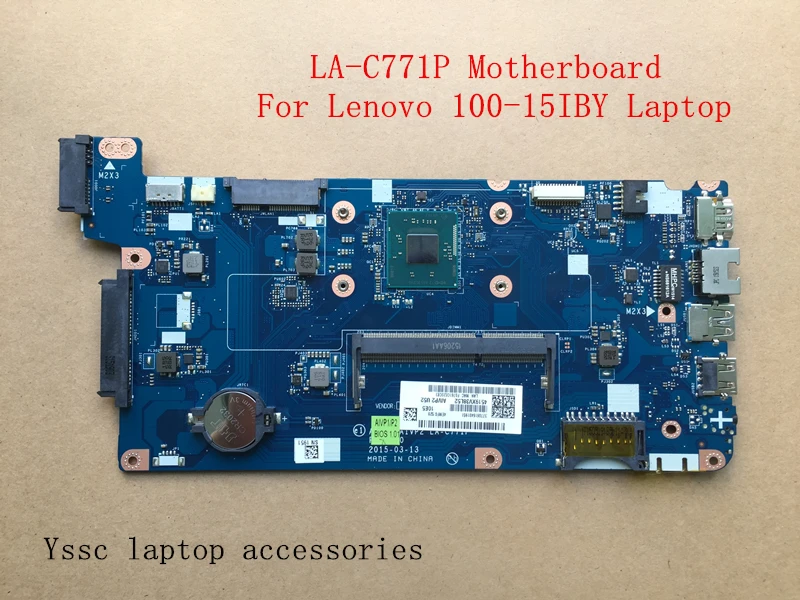 Free Shipping New La C771p Mainboard For Lenovo 100 15iby B50 10 Laptop Motherboard For N2840 Cpu Use Ddr3l Low Voltage Memory Motherboards For Laptops Nvidia Motherboardmotherboard Nvidia Aliexpress