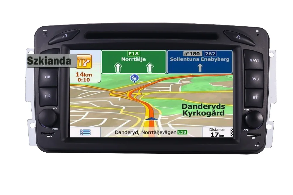 Top 2din 7" CAR DVD PLAYER For Mercedes Benz W209 W203 W168 W463 Viano W639 Vito Vaneo 3g GPS BT Radio USB SD Canbus Free 8GB Map 2