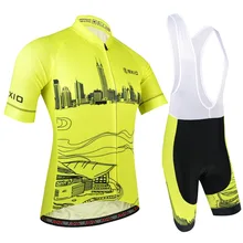 BXIO летняя профессиональная велосипедная Одежда дышащая Мужская MTB велосипедная одежда Ropa Ciclismo быстросохнущая с коротким рукавом велосипедная Джерси наборы 184