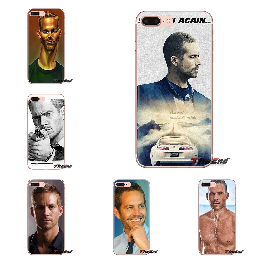 Paul Walker Fast and the Furious Silicone Phone Case Cover For iPod Touch Apple iPhone 4 4S 5 5S SE 5C 6 6S 7 8 X XR XS Plus MAX |