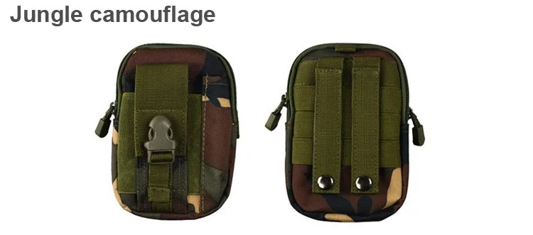 Outdoor Camping Climbing Bag Tactical Military Molle Hip Waist Belt Wallet Pouch Purse Phone Case for iPhone 7 for Samsung 29