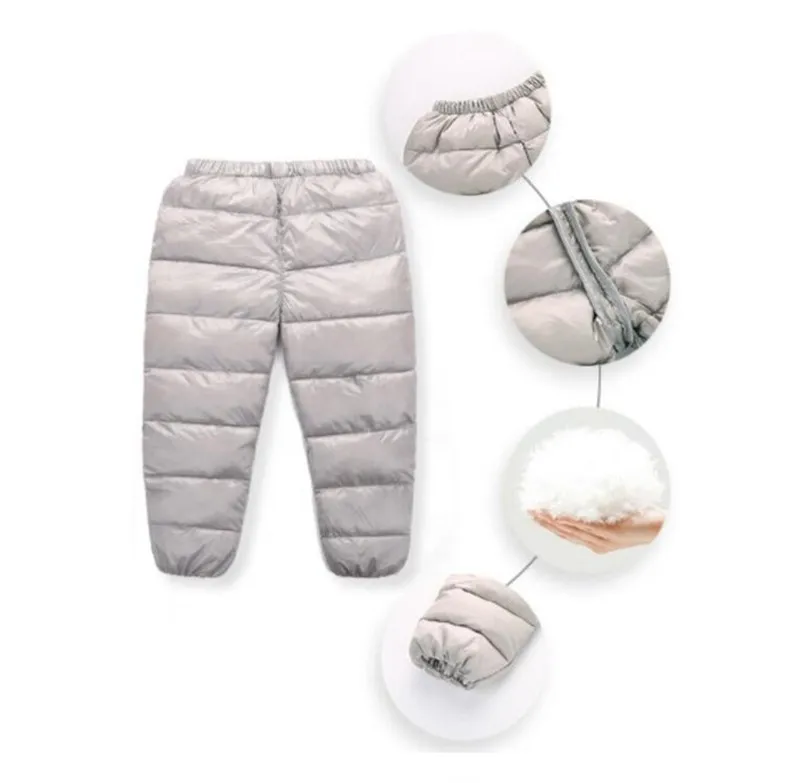 CROAL CHERIE 80-130cm Russian Winter Cotton-Padded Boys Pants For Girls Children Clothing Thicken Warm Kids Pants (6)